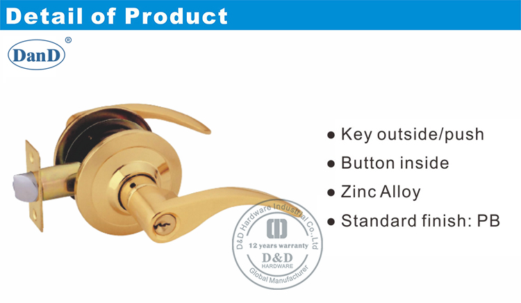 Stainless Steel Lever Lock-D and D Hardware