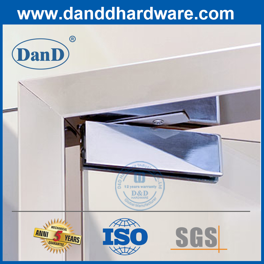 Stainless Steel 304 Top Patch Fitting for Office Glass Door-DDPT003