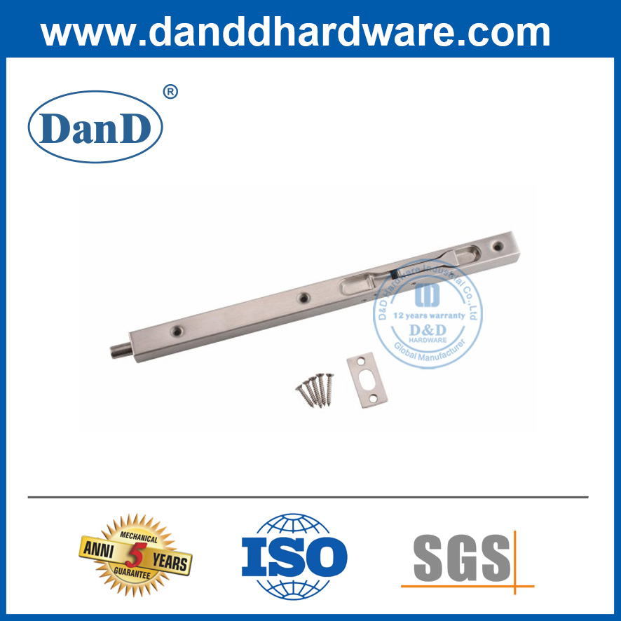Stainless Steel Box Type Flush Bolt for Double Rebated Doors-DDDB008
