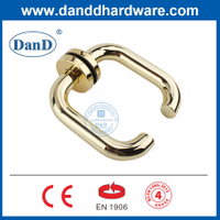 Euro EN1906 Grade 4 Stainless Steel Polished Gold Door Handles-DDTH001