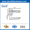 Modern Solid Lever Handle Stainless Steel Square Gold Door Entry Handle-DDSH056