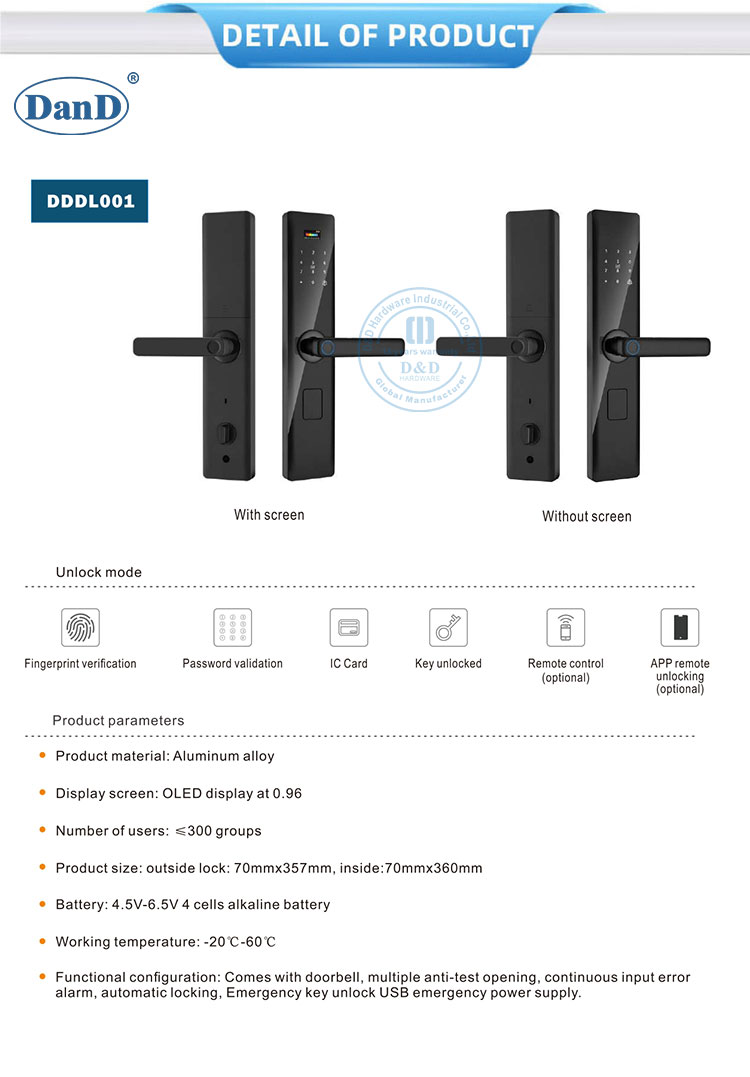 screen door smart lock