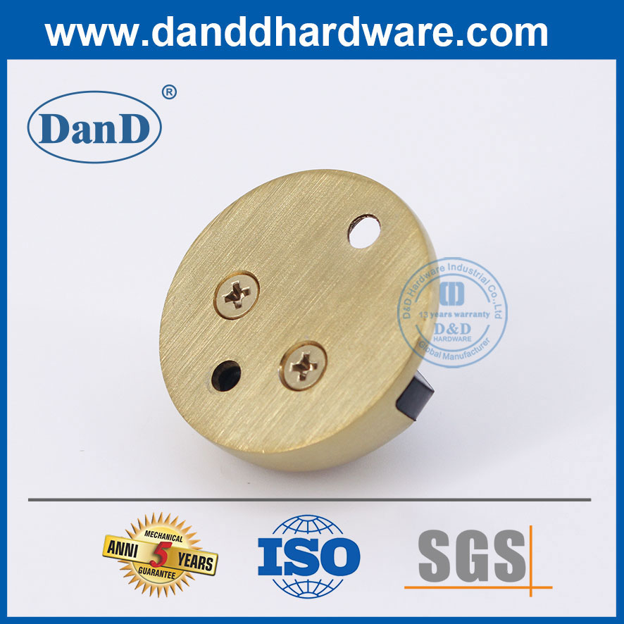 Satin Brass Half Round Door Stopper Stainless Steel Front Door Door Stop-DDDS001