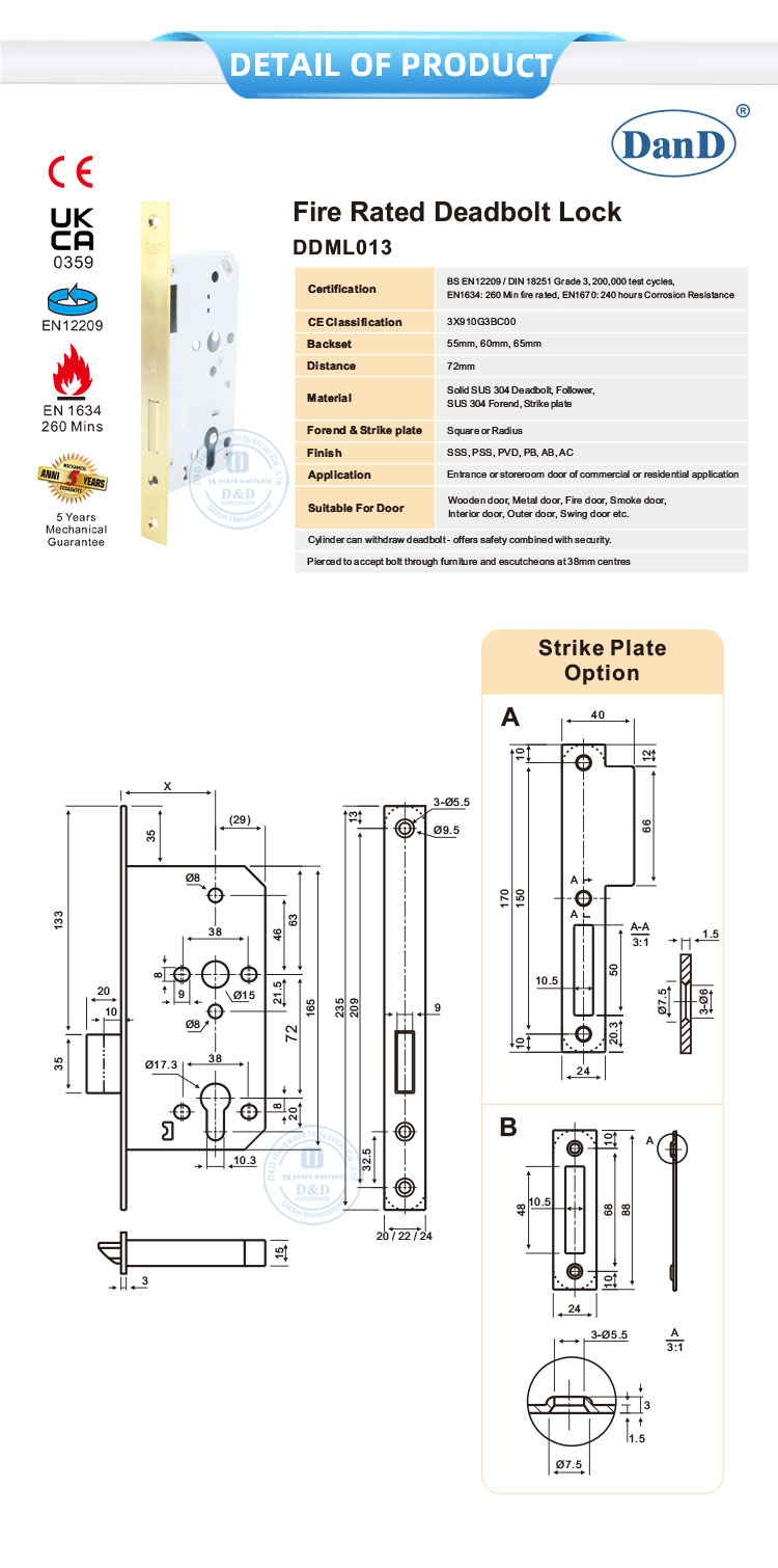 Deadbolt Lock Manufacturer