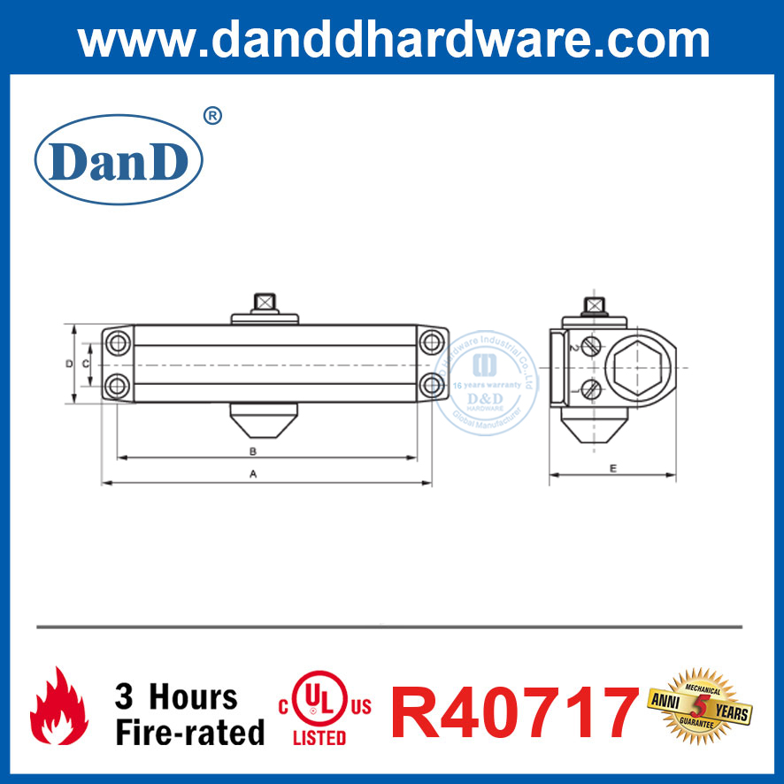 UL Door Closer