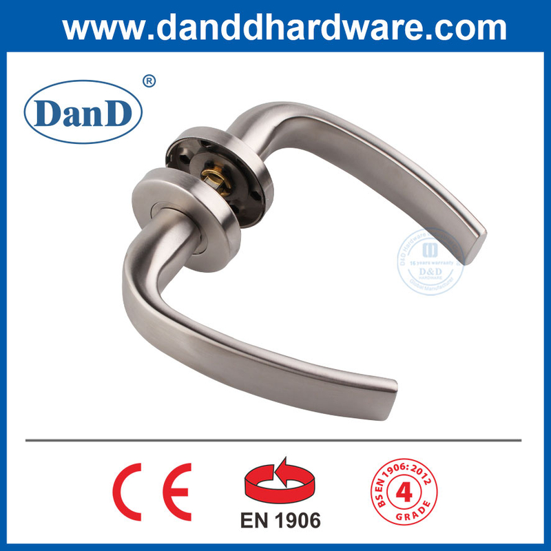 OEM Factory EN1906 Stainless Steel Privacy Security Interior Front Door Handle-DDTH004