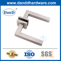 Stainless Steel Hollow Handle Wooden Door Lever Handle for Apartment-DDTH019