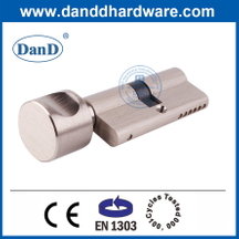 BS EN1303 70mm Single Open Thumbturn Brass Cylinder-DDLC001-70mm-SN