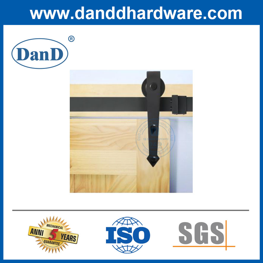 Sliding Rail Barn Door Hardware American Style Push-Pull Vintage Arrow Shaped-DDBD017