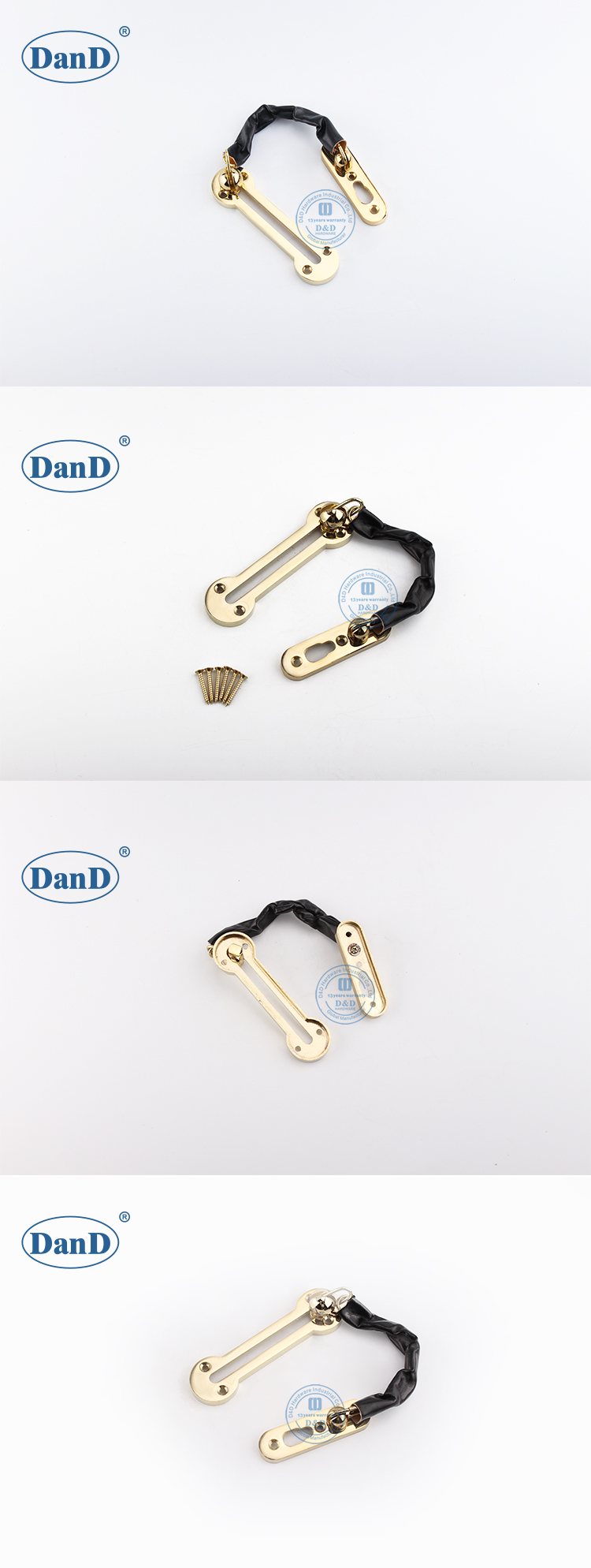 Polished Brass Door Chain