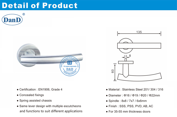 Front Door Handles-D and D Hardware