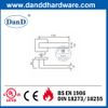 Grade 304 Silver Decorative Door Handle with Square Rose-DDTH020