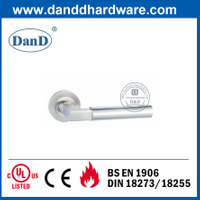 High Quality SUS304 Silver Special Wood Door Lever Handle-DDTH023