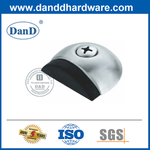 Stainless Steel Contemporary Rubber Folding Door Stopper-DDDS014