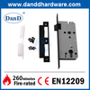 CE UL Grade 304 Matt Black Commercial Fire Door Hardware Fitting -DDDH002 