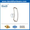 Modern SUS304 Silver Cranked Pull Handle for Decorative Glass Door-DDPH005