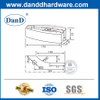 SUS304 High Quality Top Patch Fitting for Double Glass Door-DDPT007