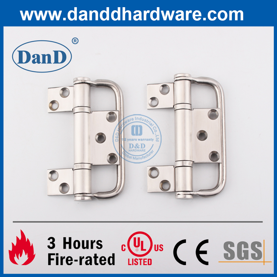 SS201 Three Leaves Hinge with Handle for Folding Door-DDSS041