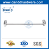 Commercial Exit Doors Silver Finish Stainless Steel Cross Panic Bars for Double Doors-DDPD021
