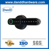 Security Fingerprint Password Black Lever Handle Keyless Bedroom Smart Door Lock-DDFL102