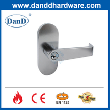 CE EN1125 Device Fire Rated Escutcheon Lever Trim Handle for Exit Door-DDPD042