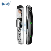 WIFI Biometric Fingerprint 3D Face Recognition Smart Door Lock with Camera-DDFL065