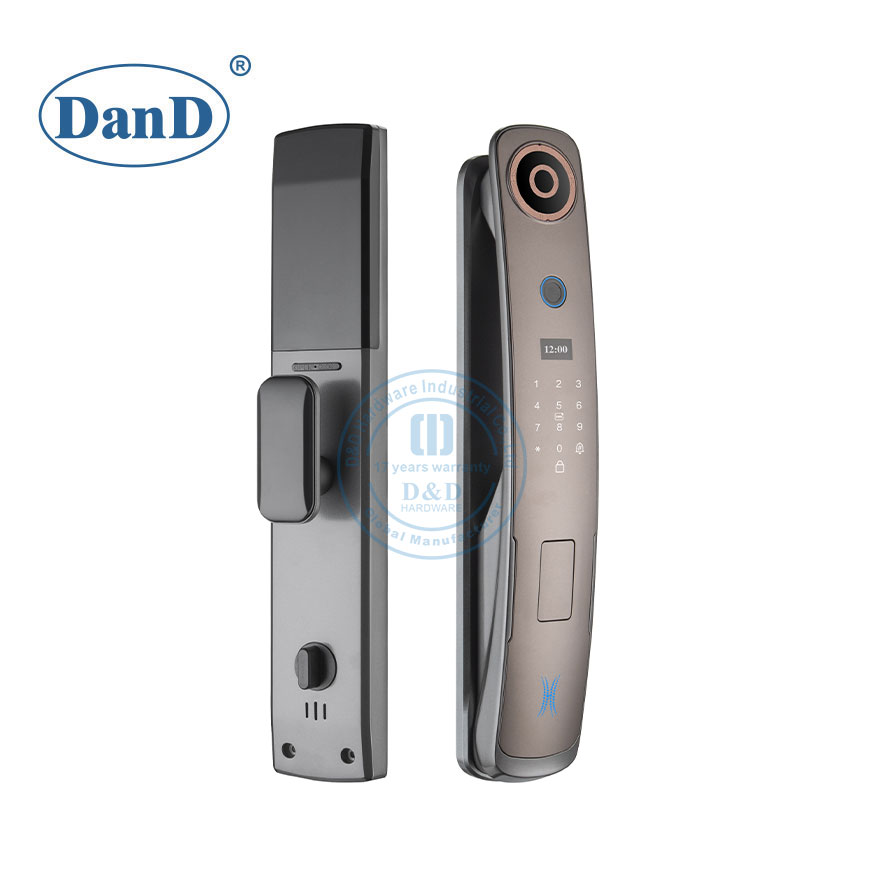 WiFi Fingerprint Face Recognition Smart Keyless Door Locks with Video-DDFL316