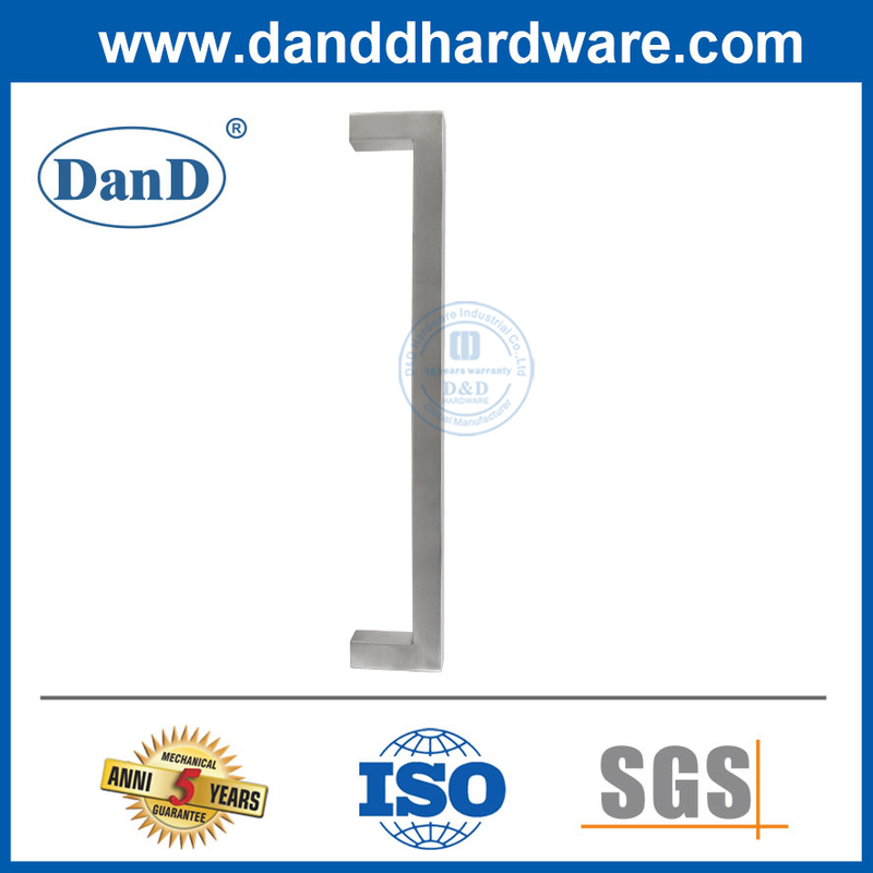 Stainless Steel Glass Door Pulls One Side Glass Metal Door Handle-DDPH034