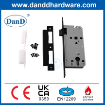 CE Stainless Steel Bedroom Interior Black Safe Door Locks Handle Door Lock Set-DDML009-5572