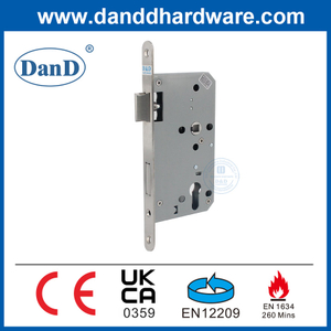 Locks Supplier CE EN12209 Euro Standard Fire Rated Mortise Door Lock Set-DDML009R-6072