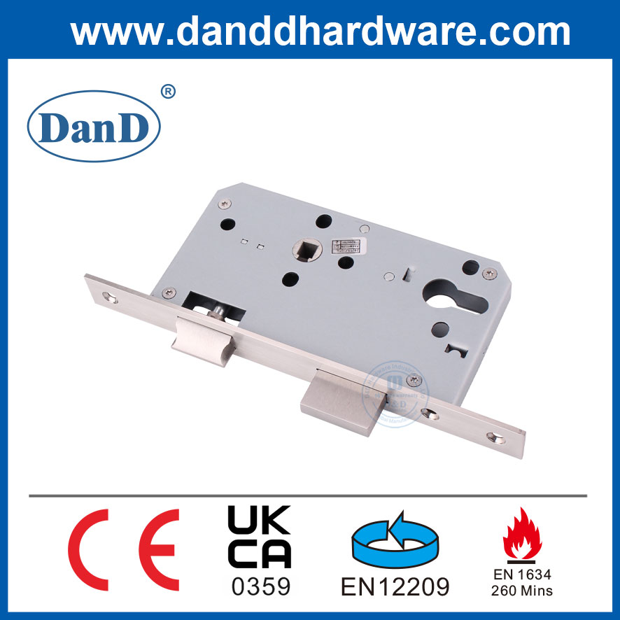 CE Security Factory Customizes Various Sizes Stainless Steel Mortise Lock Body-DDML009-6072