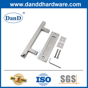 Modern Barn Door Handles Polished Stainless Steel Exterior Barn Door Pulls Hardware-DDBD104