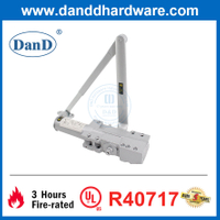 Heavy Duty Hydraulic Aluminum UL Listed Certification Back Check Hotel Fireproof Commercial Door Closer-DDDC060