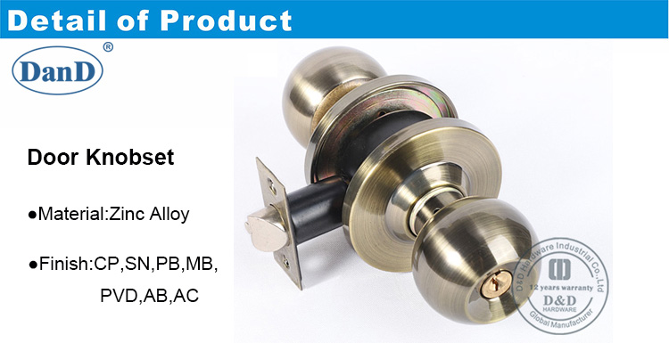 Entry Door Lock-DDLK060-D and D Hardware