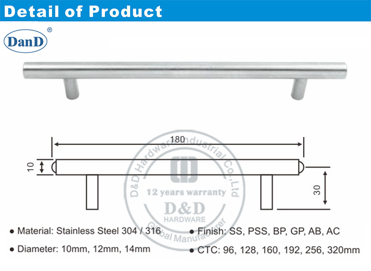 Furniture Handle-D and D Hardware