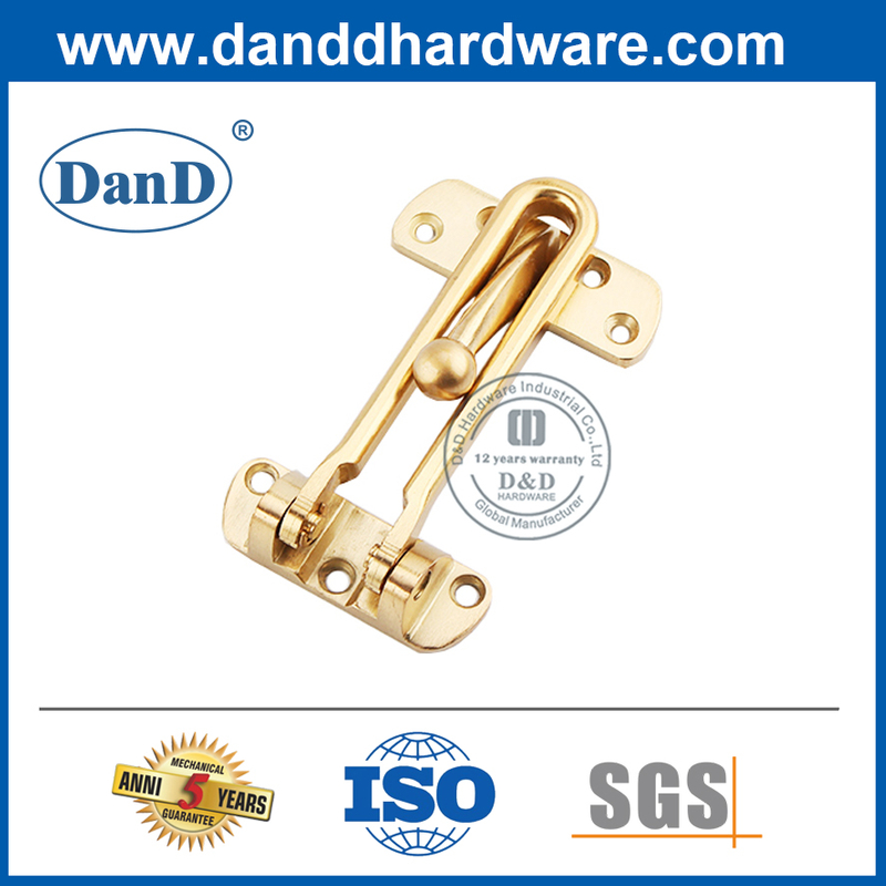 Zinc Alloy Safety Door Guard for Apartment Building-DDDG001