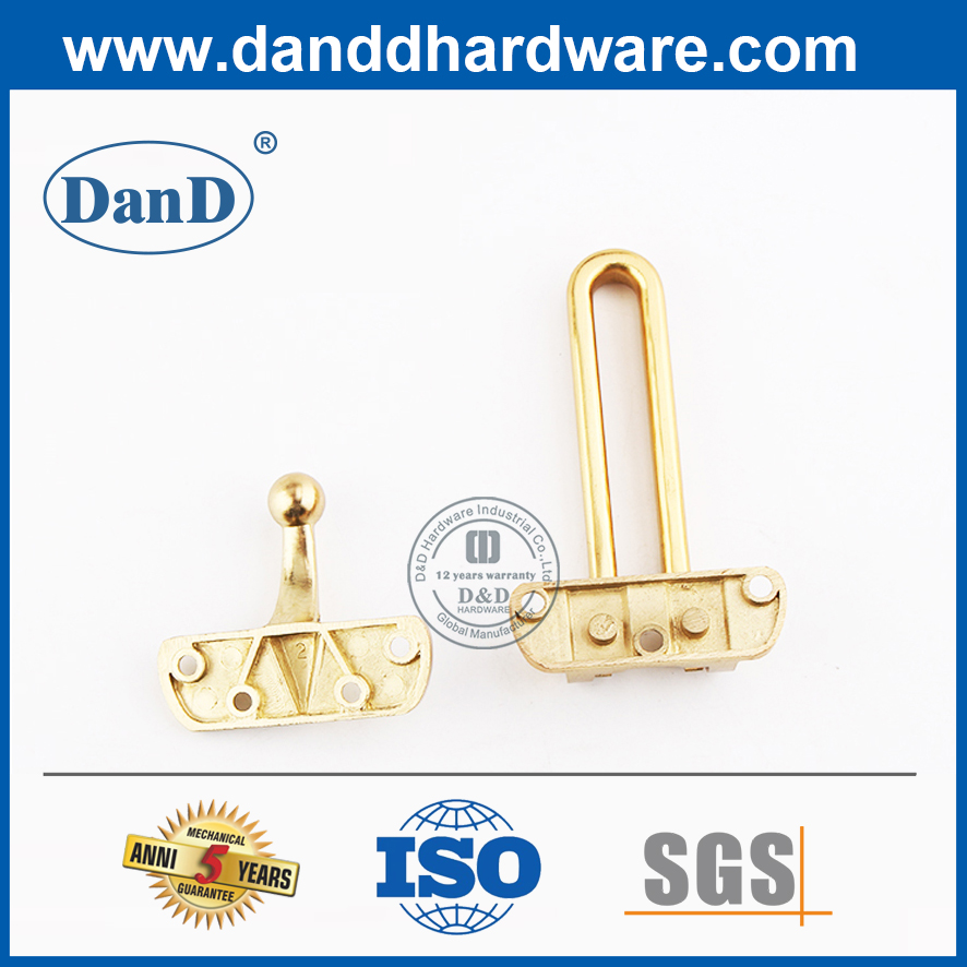 Zinc Alloy Safety Door Guard for Apartment Building-DDDG001