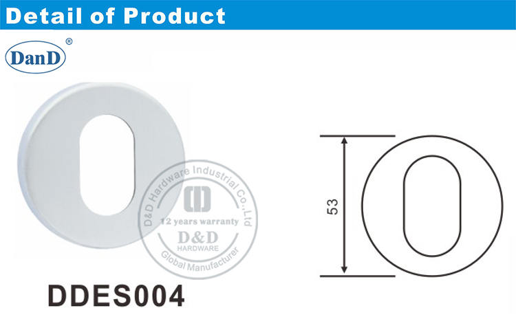 Rosette Escutcheon-D and D Hardware