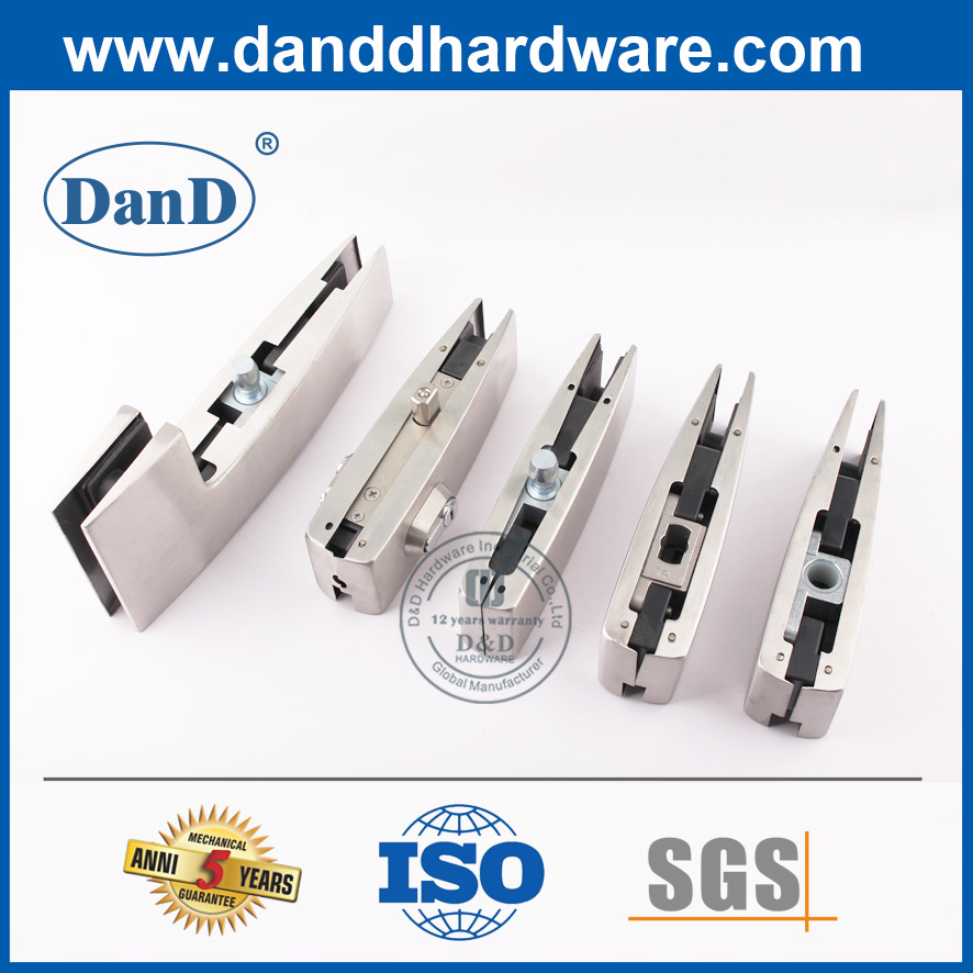 New Design SS304 Bottom Patch Fitting for Hotel Glass Door-DDPT006