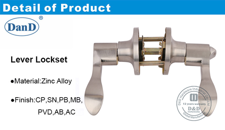 Privacy Tubular Lock-DDLK091-D and D Hardware