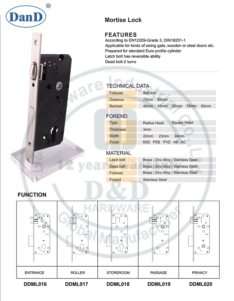 Mortise Lock-D and D Hardware-4585