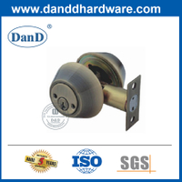 Stainless Steel Double Cylinder Exterior Door Knob with Deadbolt-DDLK007
