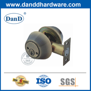 Stainless Steel Double Cylinder Exterior Door Knob with Deadbolt-DDLK007