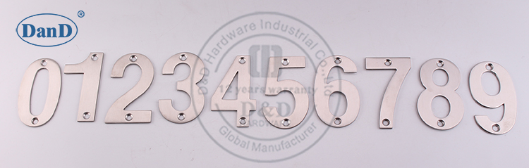 Letter Number-D and D Hardware