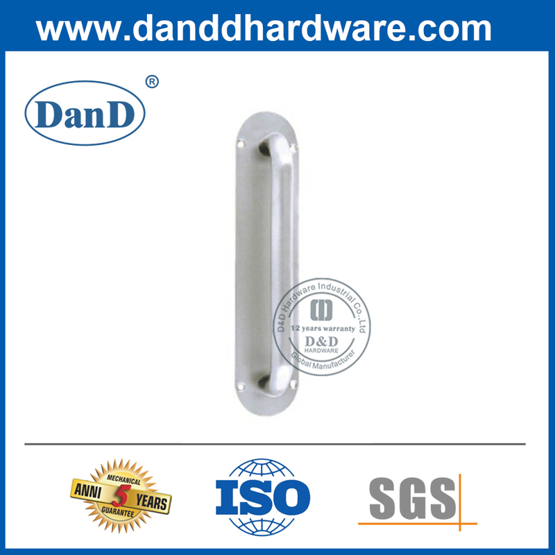 Oval Type Stainless Steel Backplate Pull Handle-DDPH022