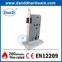 BS EN12209 SUS304 Fire Rated Latch Lock for Passage Door-DDML011-6072
