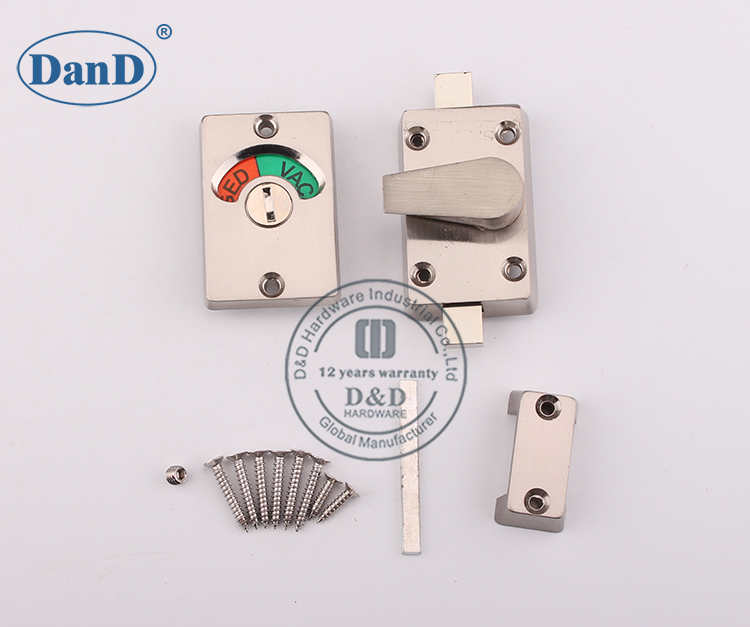 Stainless Steel Indicator with Vacant and Engaged -D and D Hardware