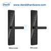 Front Main Commercial Door Handle Electronic Fingerprint Smart House Lock with Screen-DDDL001