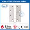 201 Stainless Steel Fire Rated UL Corner Butt Hinge for Inner Door-DDSS005-FR-5x3.5x3.0