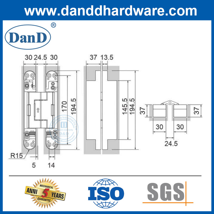 Invisible Door Hinge manufacturer